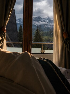 Premium Apartment, Jetted Tub, Mountain View | View from room - Apartamenty Queen (Zakopane)