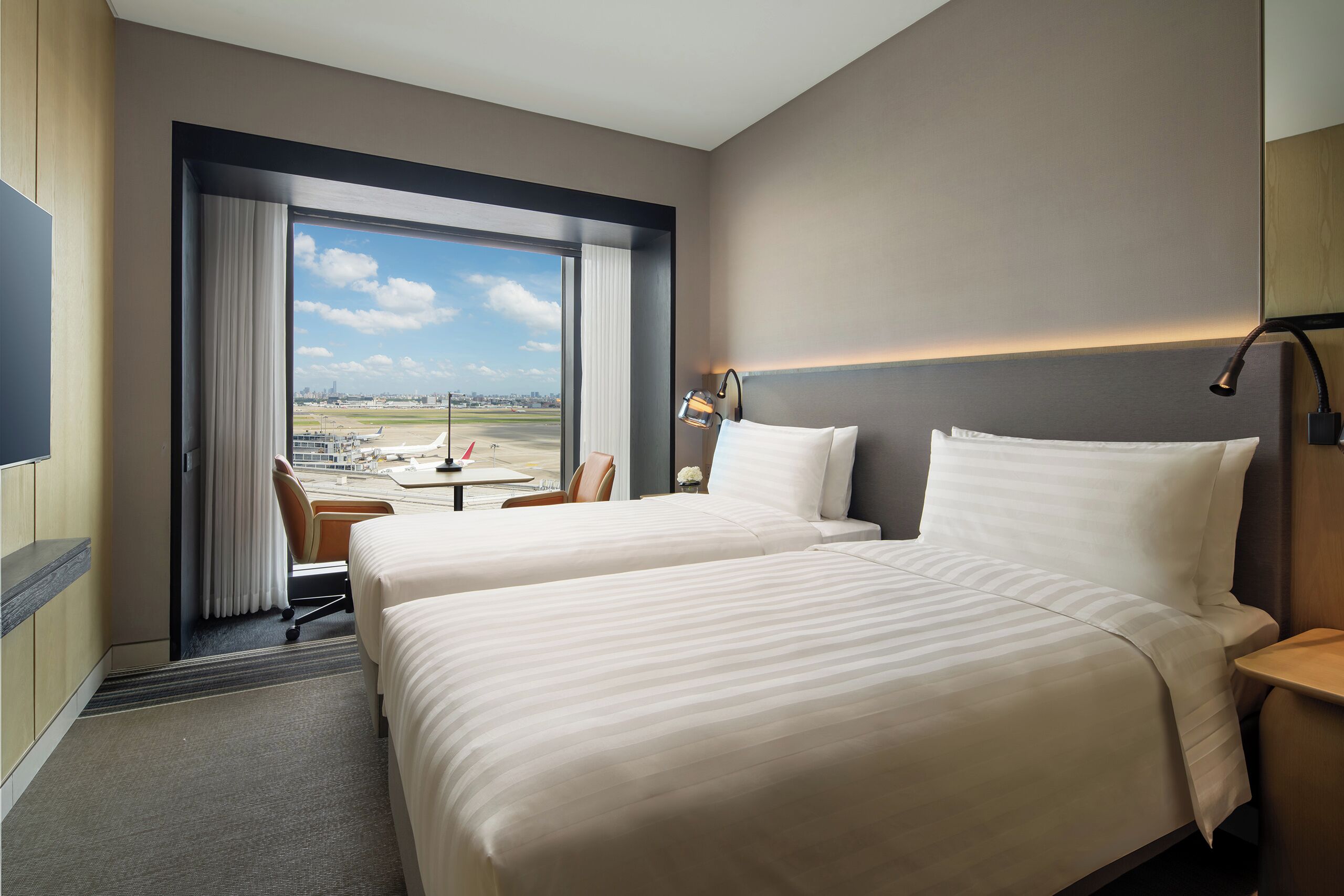 In-room safe, desk, blackout curtains, iron/ironing board