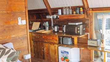 Hytte - 1 soveværelse - balkon - udsigt til have | 1 soveværelse