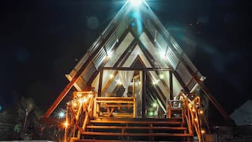 Ferienhütte, 1 Schlafzimmer, Balkon, Gartenblick | Aussenbereich