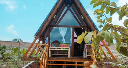 Serene A-frame Cabin in Nungwi, Tanzania - Private Garden Oasis