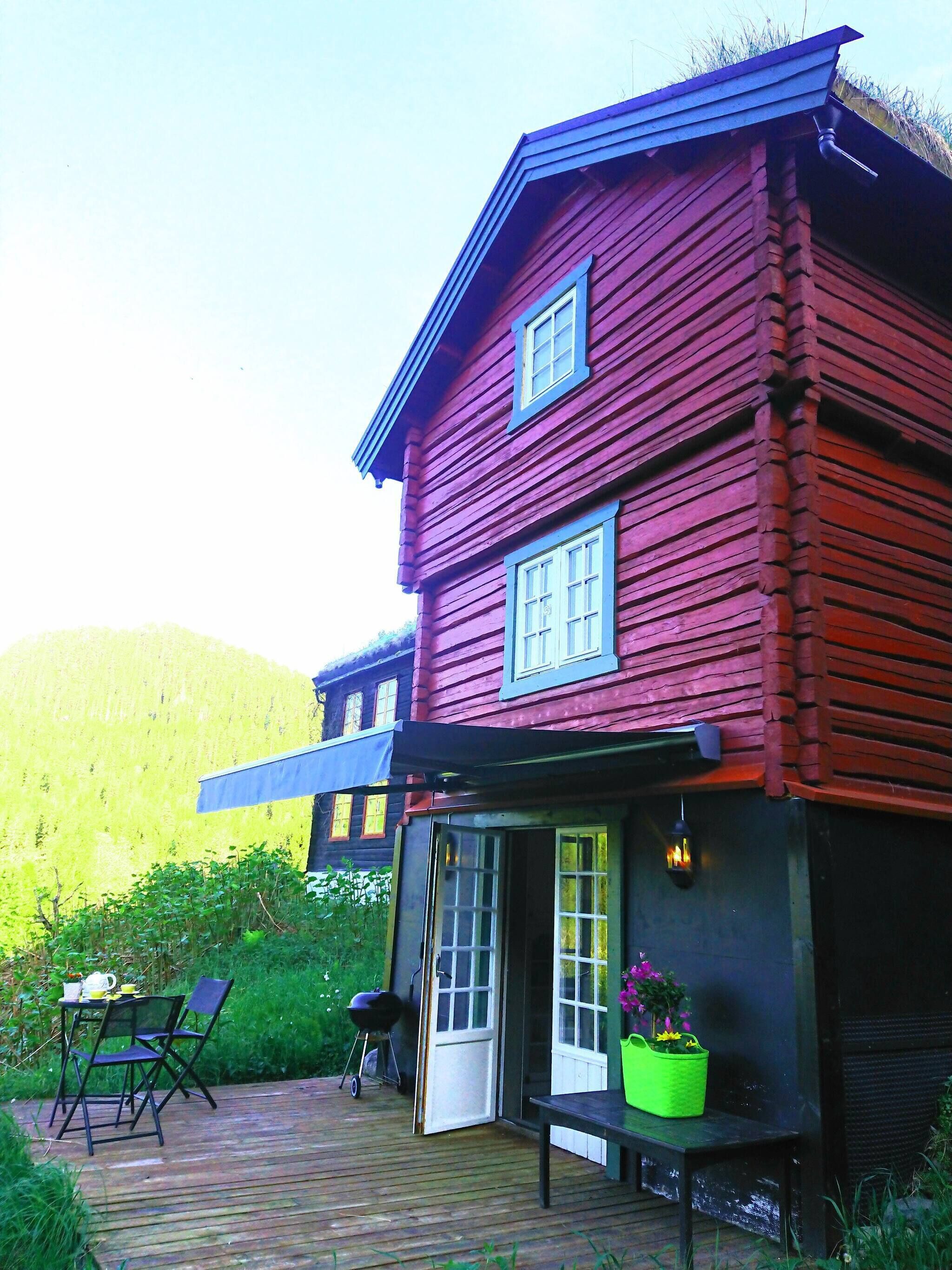 Baita, 2 camere da letto, terrazzo, vista giardino | Esterni