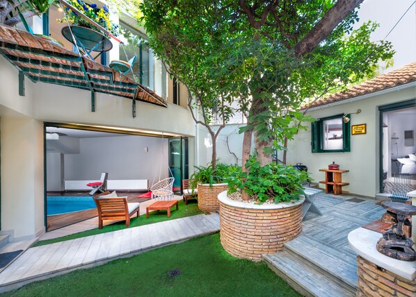 Terrace/patio - Kallimarmaro Residence, Villa (Athens)