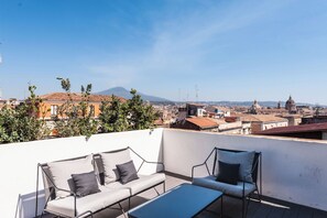 City Apartment, City View | Terrace/patio - Grimaldi Terrace Apts by Wonderful Italy (Catania)