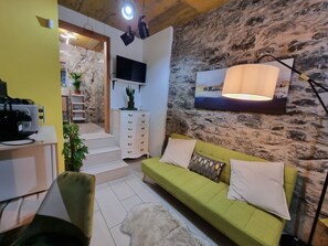 Zimmer, 1 Schlafzimmer, Raucher, Balkon | Wohnzimmer