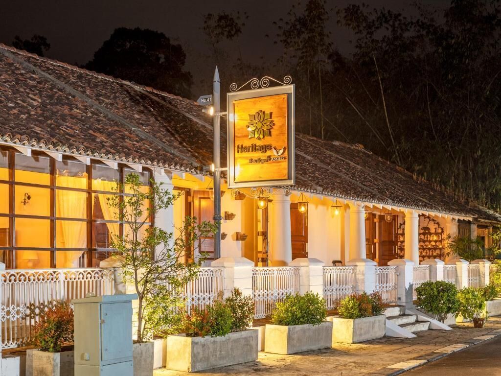 Façana frontal de l'allotjament