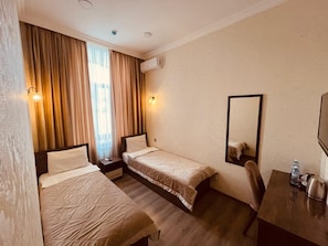 Standard Twin Room | Free cribs/infant beds, free WiFi, bed sheets - Moss Hotel  (Baku)