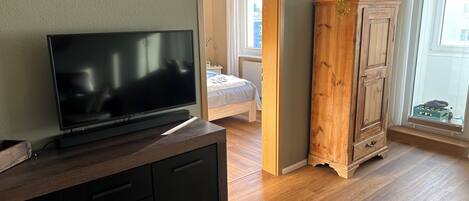 1 soverom, strykejern/-brett, wi-fi og sengetøy