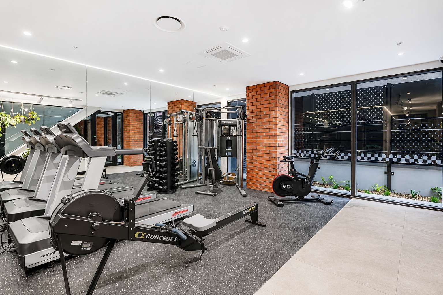 Fitnessbereich