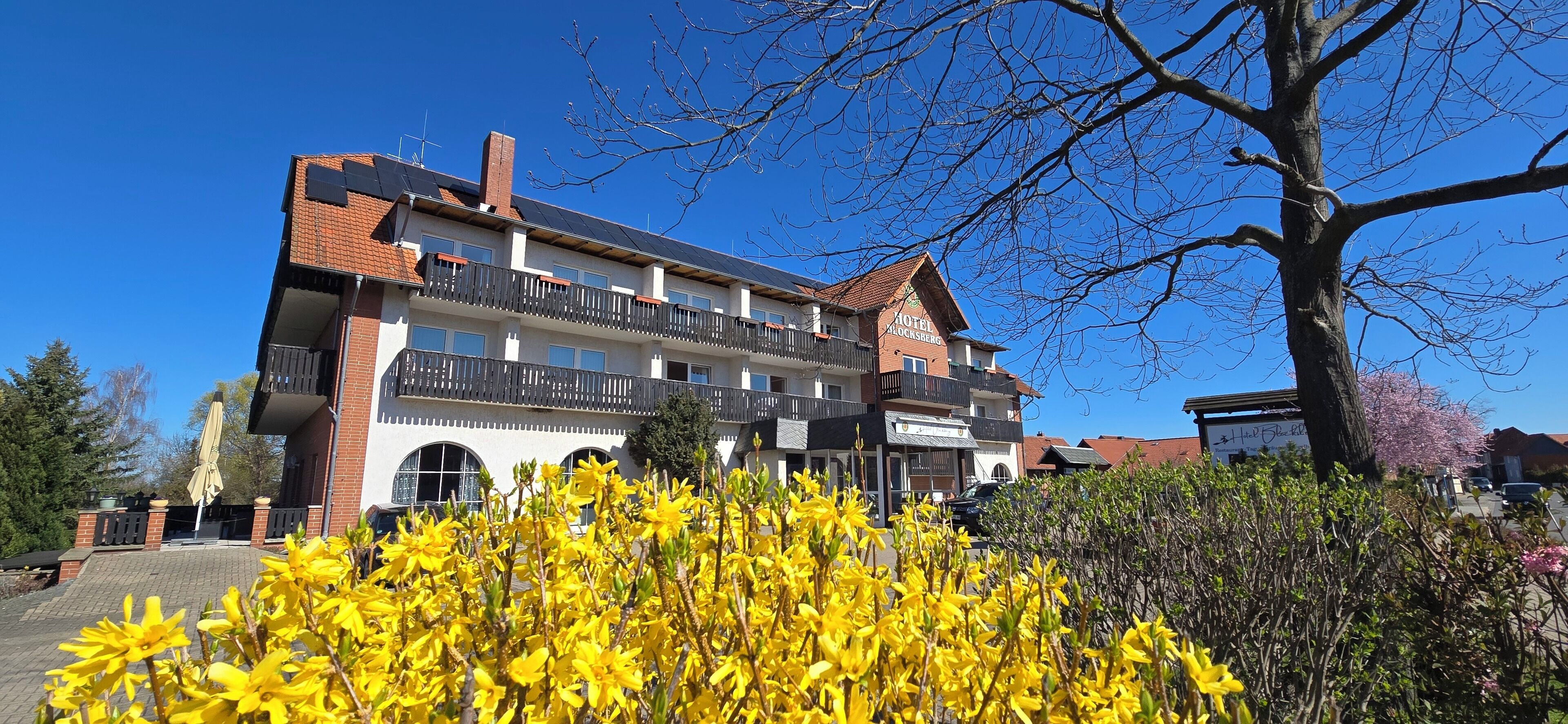 Fassade der Unterkunft