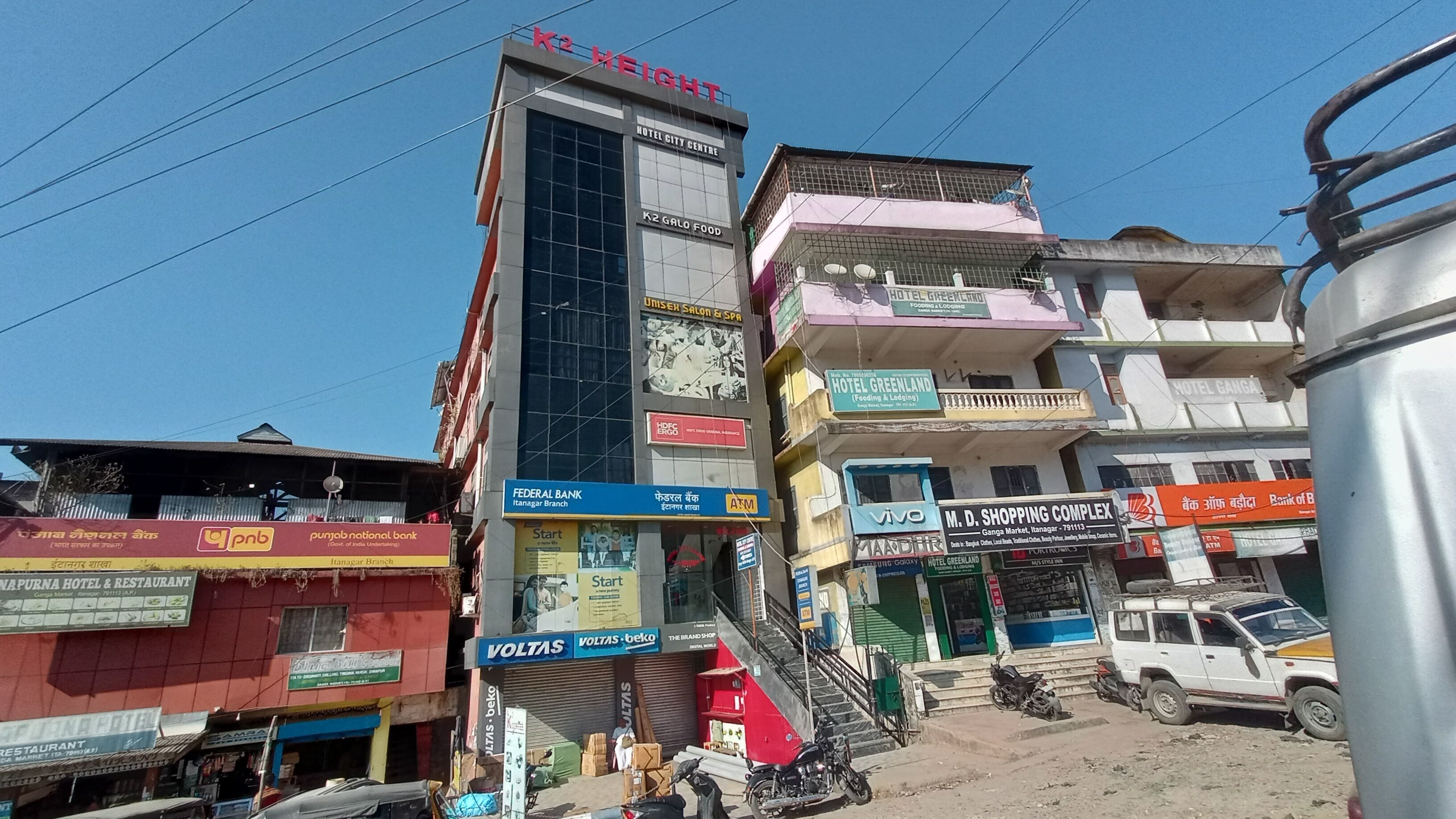 Fassade der Unterkunft