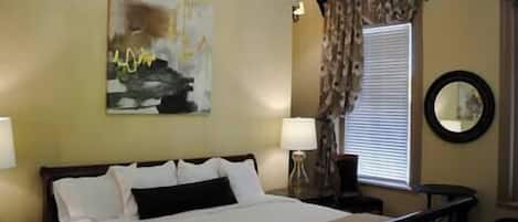1 chambre, fer et planche à repasser, Wi-Fi, draps fournis
