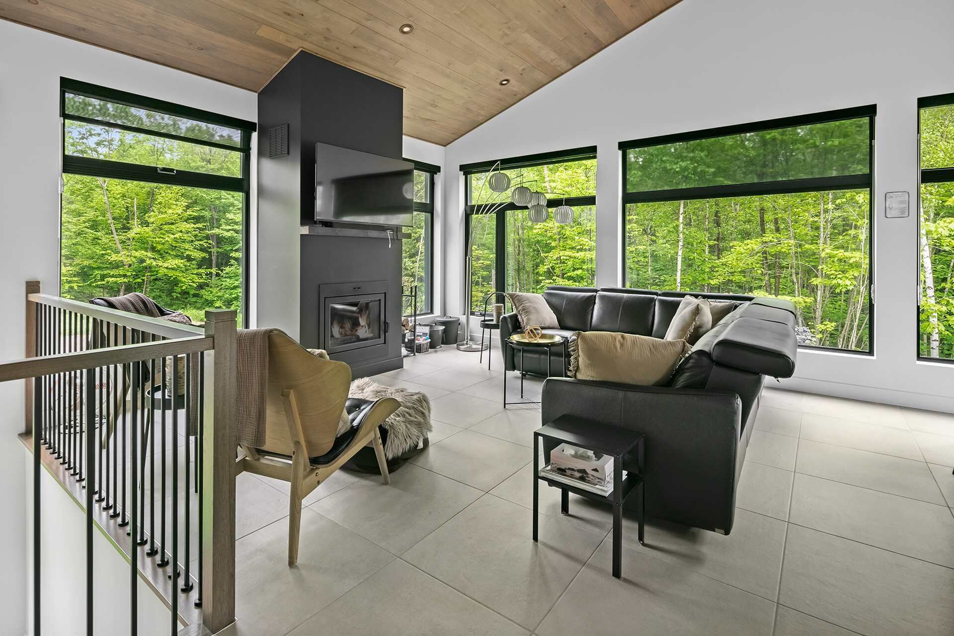 Fernseher, Kamin, Stereoanlage, Arbeitsbereiche