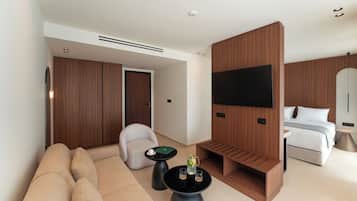 Phòng đôi Executive, quang cảnh núi | Minibar, két bảo mật tại phòng, bàn