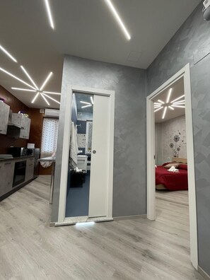 1 bedroom, in-room safe, iron/ironing board, travel crib