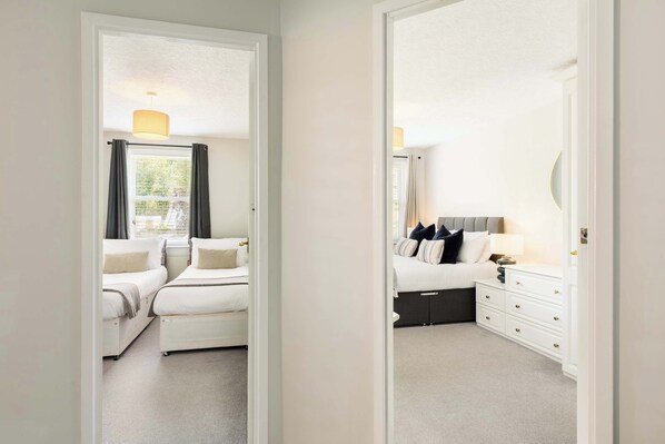 2 bedrooms, iron/ironing board, travel crib, WiFi