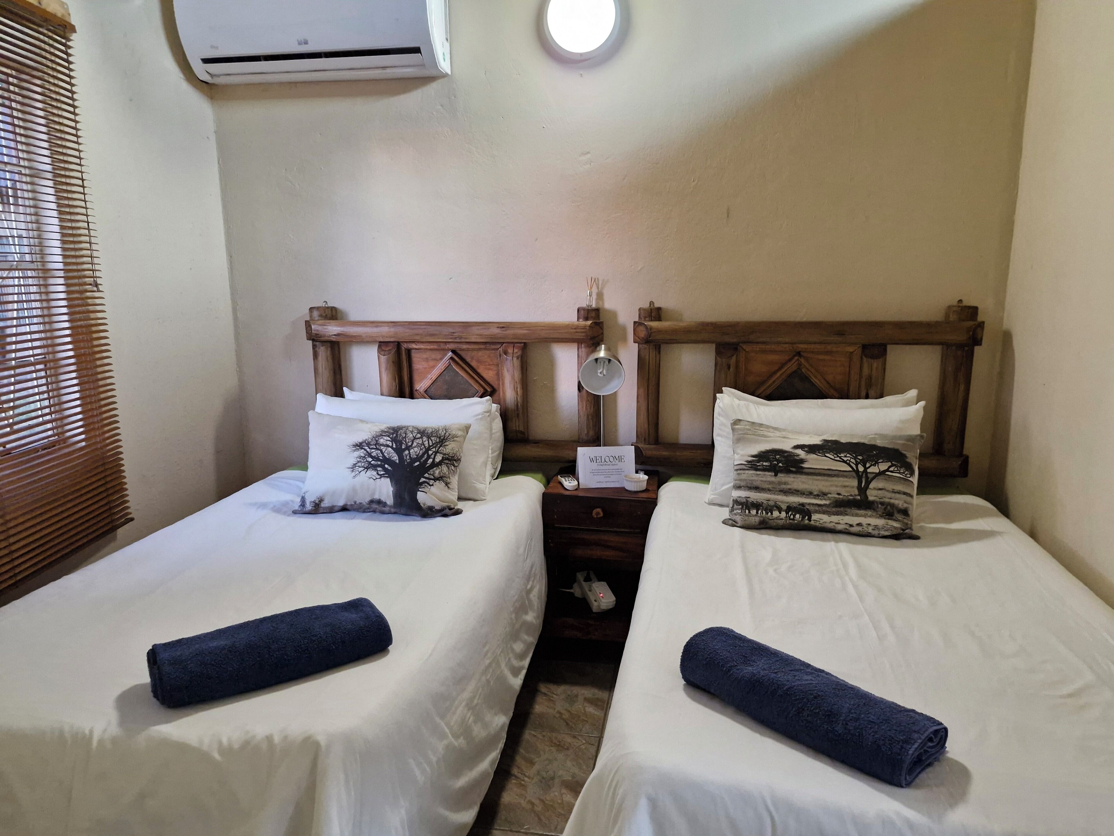 基础木屋 | 1 多间卧室、高档床上用品、笔记本电脑工作区、免费 WiFi