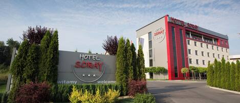 Voorkant van accommodatie