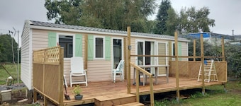 Mobile home in campsite, ideal for families, close to beaches