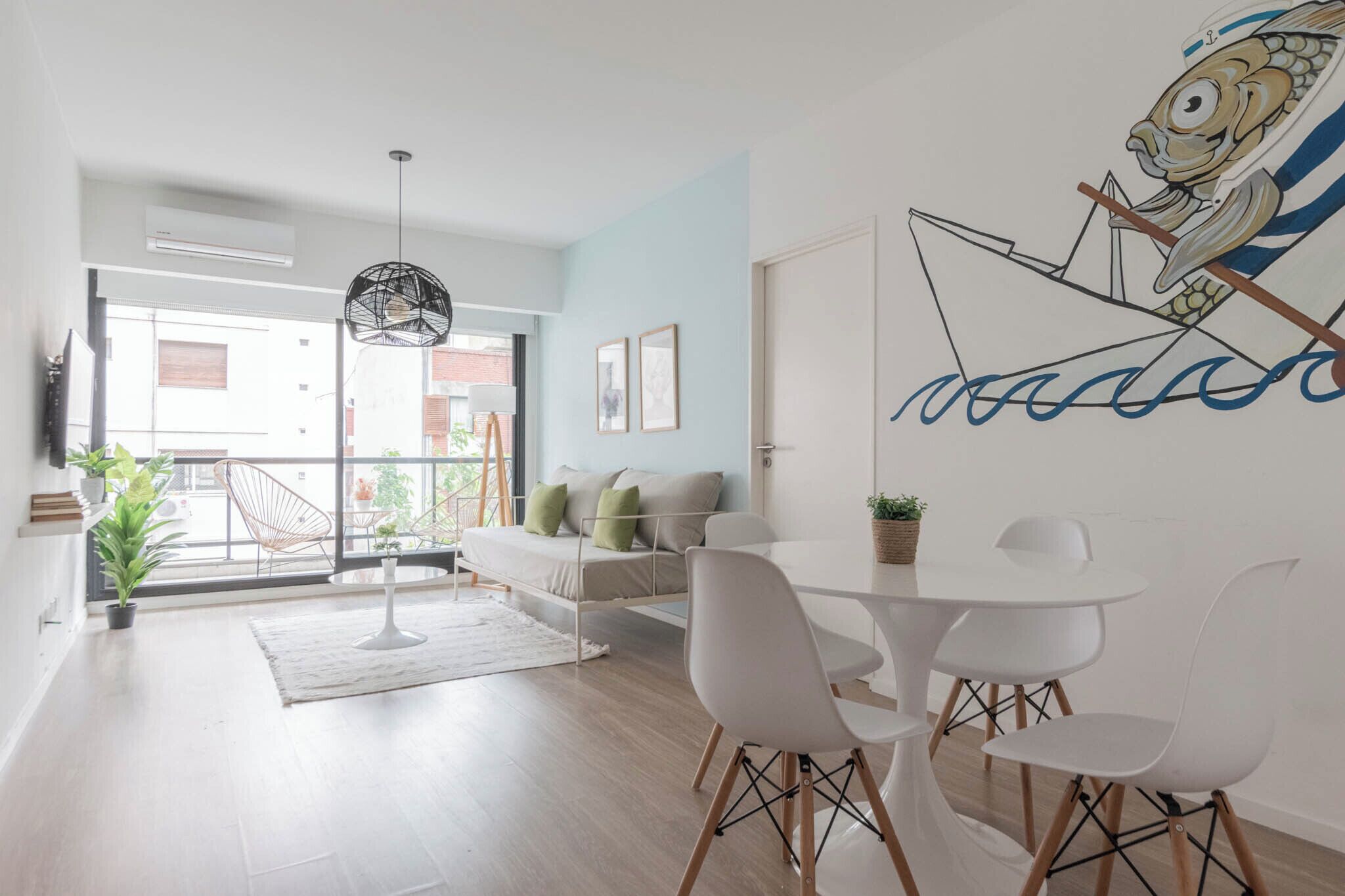 Apartment (B) | Living area