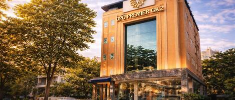 Façade de l’hébergement