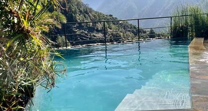 Villa valpau located in the Caldera de Taburiente's forest.
