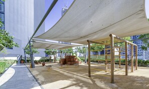 Utendørs lekeområde for barn