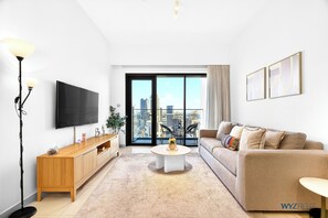 Apartment, Balcony, Canal View | Living room