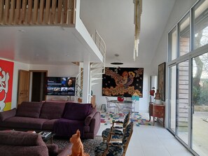 Interior - Large house, heated pool, pool house, close to beaches. (Saint-Vincent-sur-Graon)