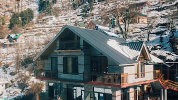 Façade de l’hébergement