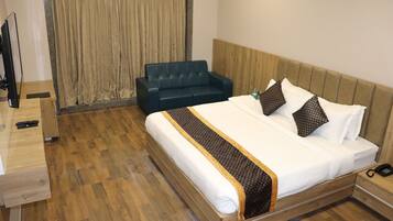 Chambre Double Supérieure, balcon, vue jardin