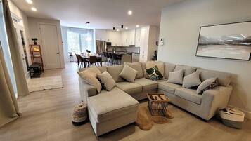 TV connectée, cheminée