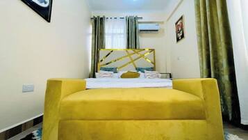 2 dormitorios, tabla de planchar con plancha, wifi