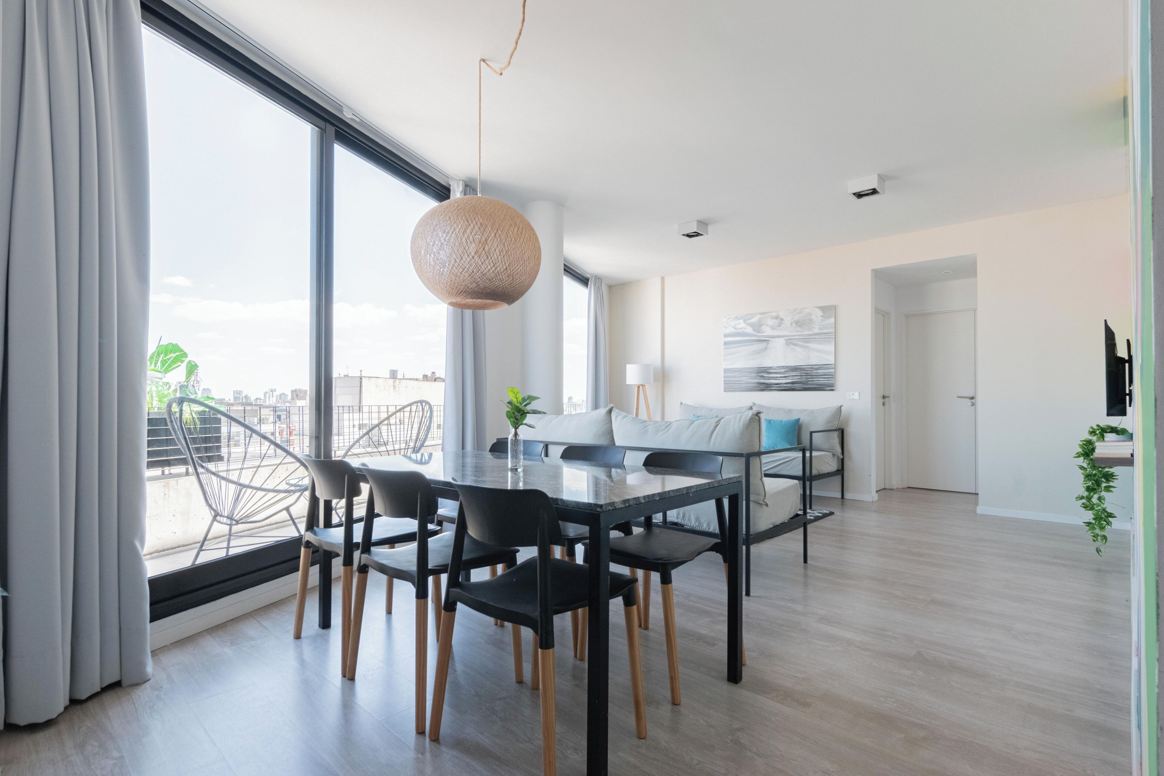 公寓, 2 间卧室 (G) | 起居区