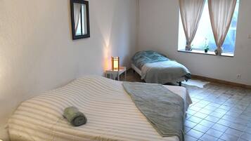 1 chambre, Wi-Fi, draps fournis