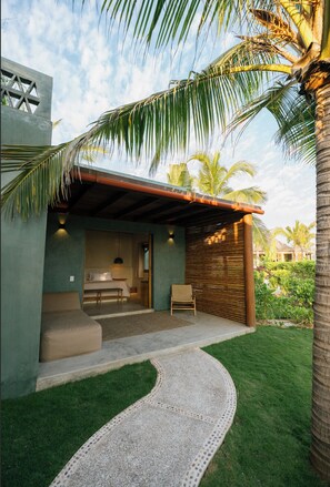 View from property - Samas  - Hotel La Saladita (Saladita)