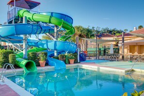 Una piscina climatizada
