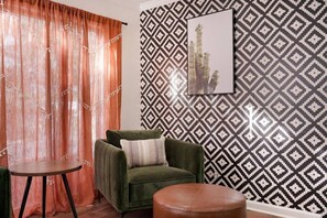 TV, fireplace, video games