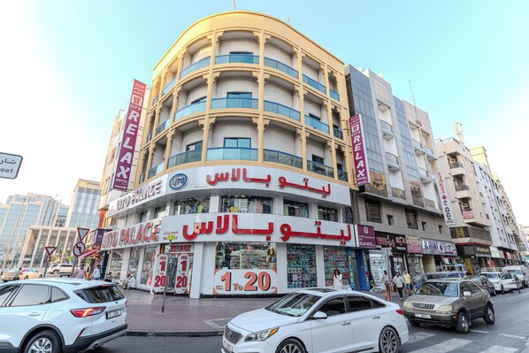 Façade de l’hébergement