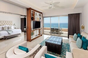 Junior Studio, Balcony, Sea View | Free minibar, in-room safe, desk, laptop workspace - Garza Blanca (Punta Sam)