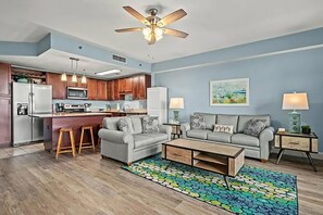 Living area - Laketown Wharf 402 (Panama City Beach)