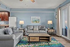 Appart'hôtel, 1 très grand lit et 1 canapé-lit (Laketown Wharf 402) | Coin séjour