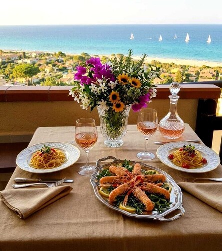 Costa Rei- Beautiful sea view 300m from the beach
