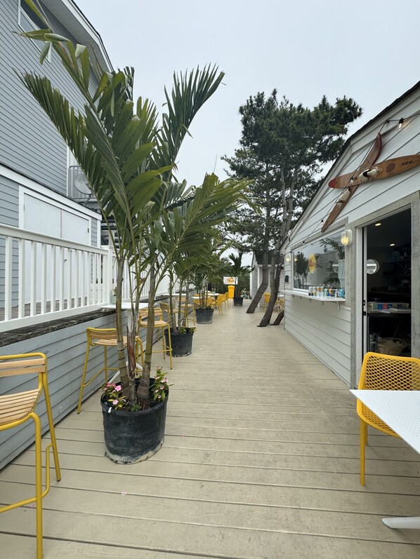 Restauration en plein air