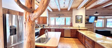 Kühlschrank, Mikrowelle, Ofen, Geschirrspüler