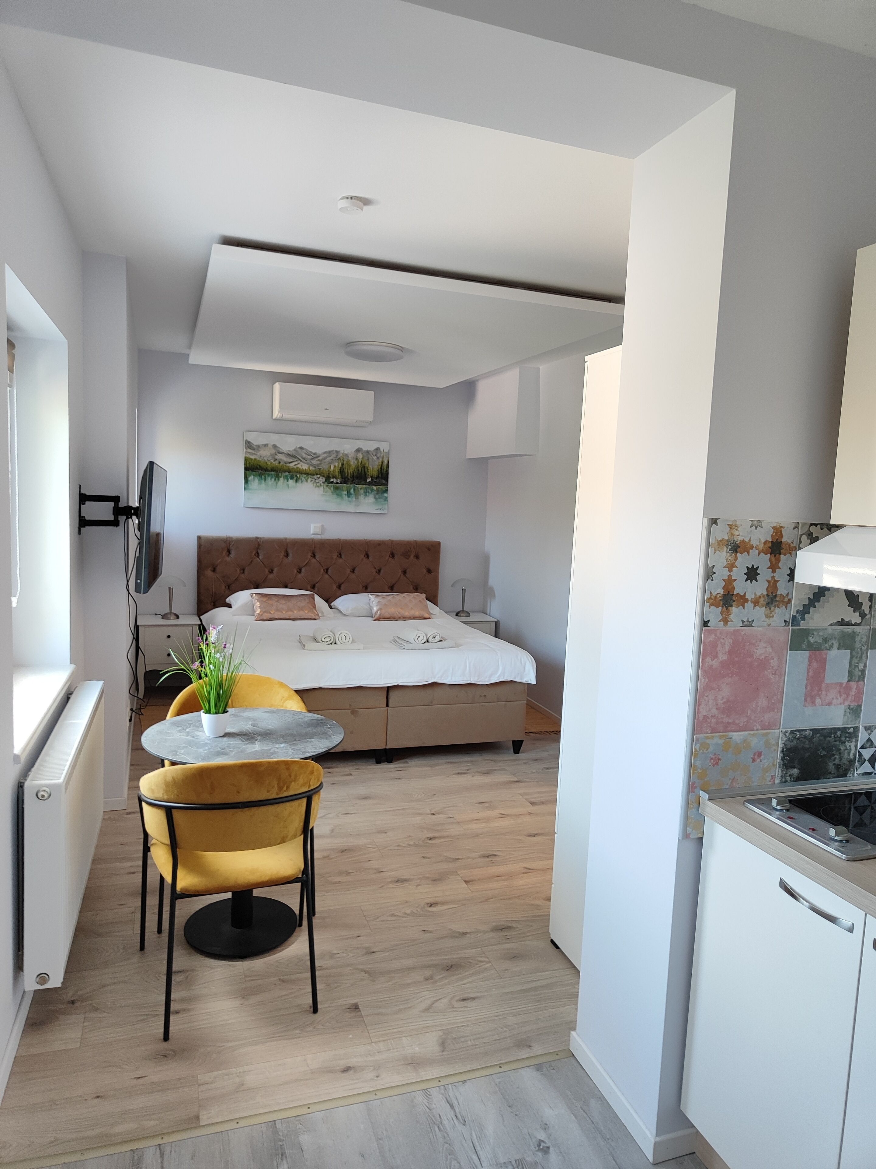 Charming Studio In Zagreb With Ac, Fitness Room, Wifi And Spa Zone - Zagreb
