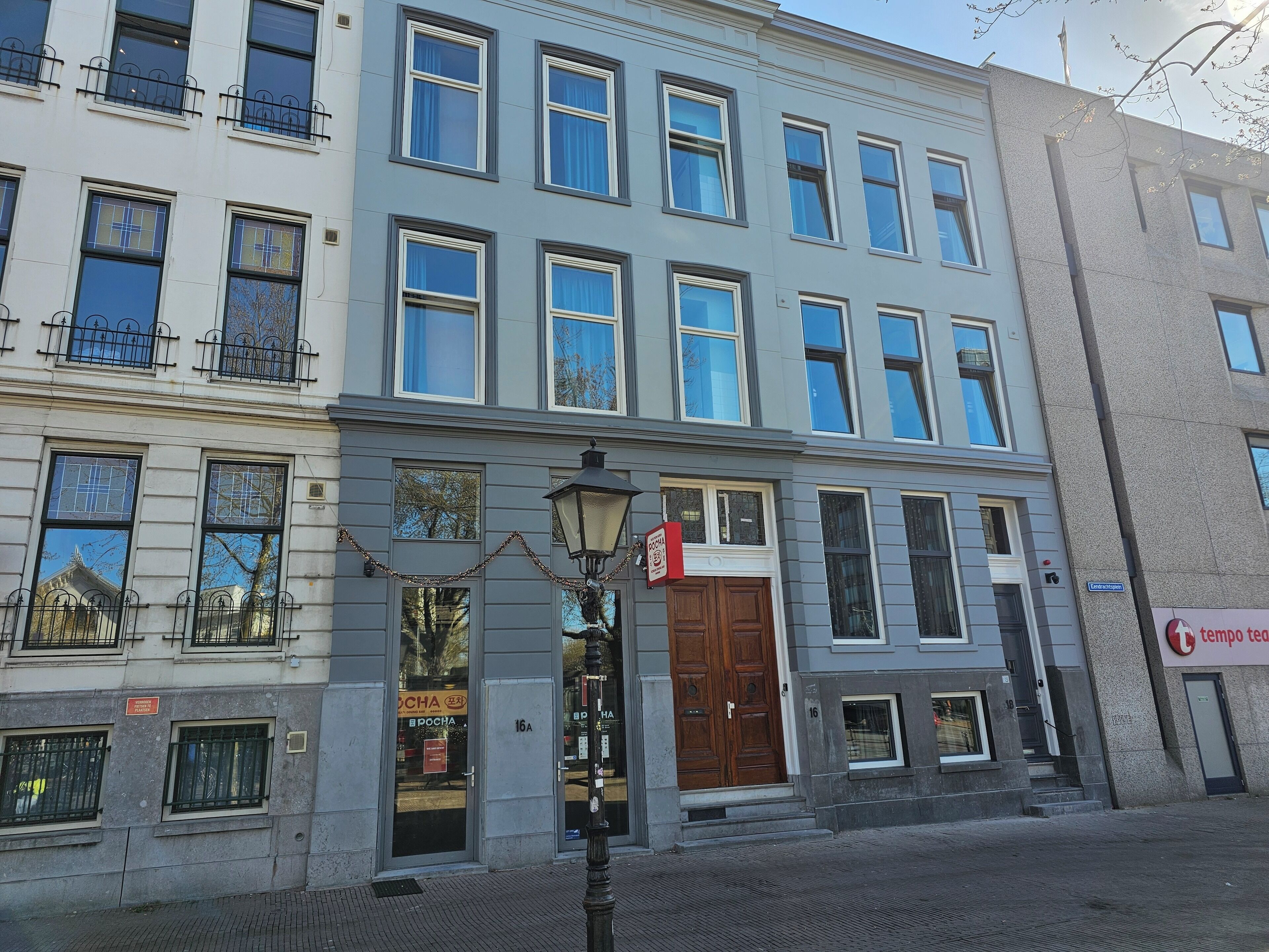 Façade de l’hébergement