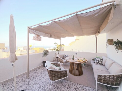 Luxury home with panoramic views in the sunniest village on La Palma