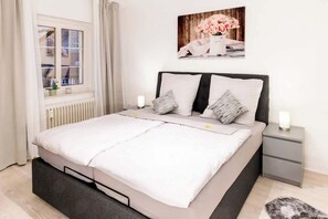 1 Schlafzimmer, Bügeleisen/Bügelbrett, kostenloses WLAN, Bettwäsche
