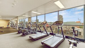 Fitness facility - 2 BR Apartment with car parking on Grote Street (Adelaide)